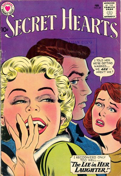 Secret Hearts  #69 (February 1961)