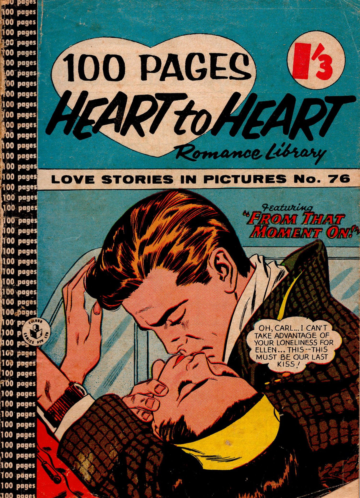 Heart to Heart Romance Library (Colour Comics, 1958 series) #76 ([September 1964?])
