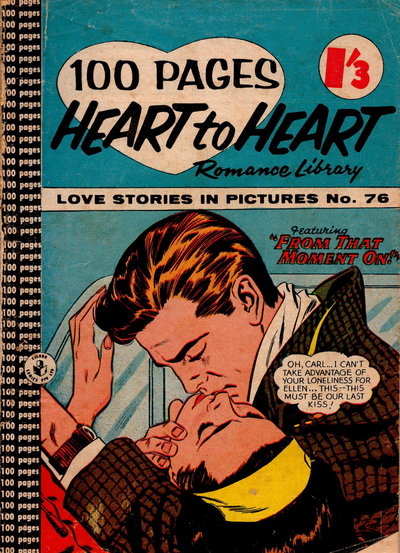 Heart to Heart Romance Library  #76 ([September 1964?])
