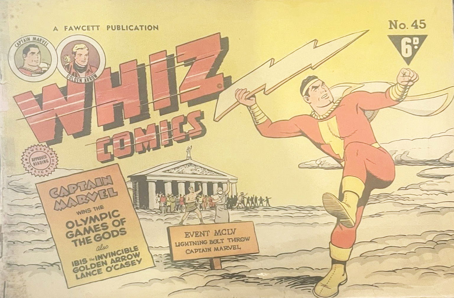 Whiz Comics (Cleland, 1949 series) #45 ([October 1950?])