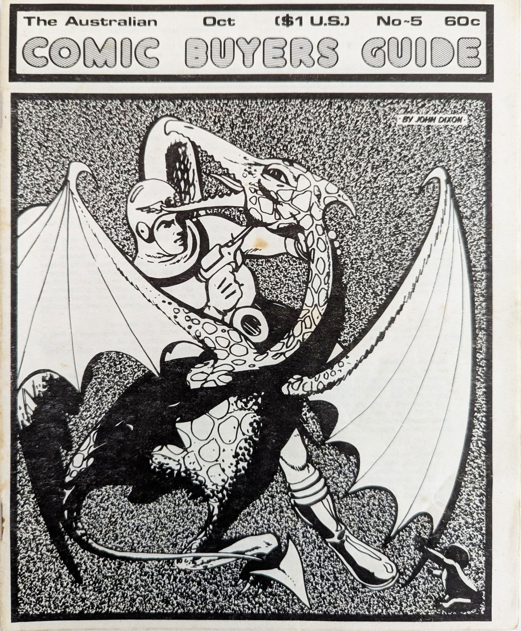 The Australian Comic Buyers Guide (Unknown, 1981 series) #5 ([October 1981?])