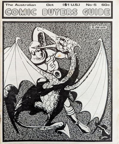 The Australian Comic Buyers Guide (Unknown, 1981 series) #5 ([October 1981?])