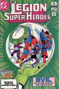 The Legion of Super-Heroes (DC, 1980 series)  #303 (September 1983) — Evil Is in the Eye of the Beholder!