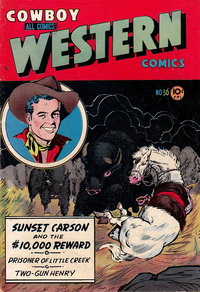 Cowboy Western Comics  #36 (December 1951-January 1952)