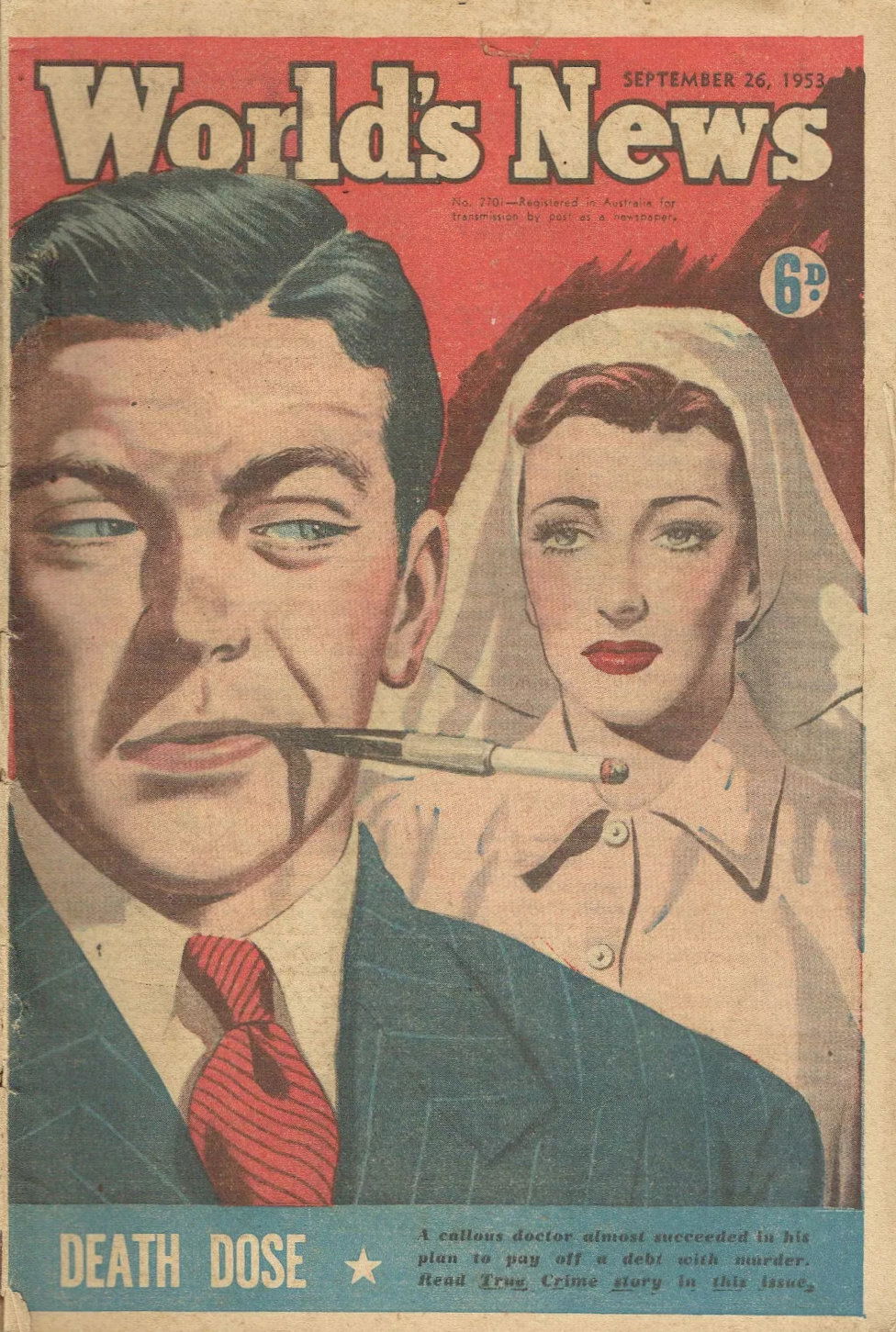 World's News (ANL, 1936 series) #2701 (26 September 1953)