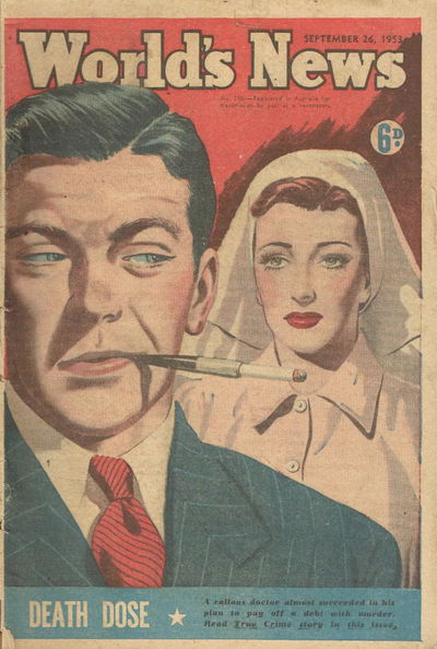 World's News (ANL, 1936 series) #2701 (26 September 1953)
