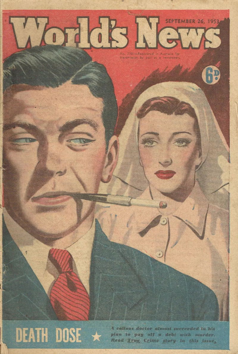 World's News (ANL, 1936 series) #2701 (26 September 1953)