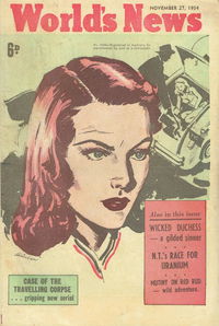 World's News (ANL, 1936 series) #2762 (27 November 1954)