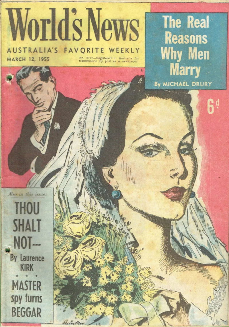 World's News (ANL, 1936 series) #2777 (12 March 1955)