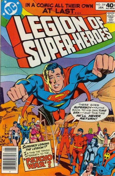The Legion of Super-Heroes (DC, 1980 series) #259 (January 1980)