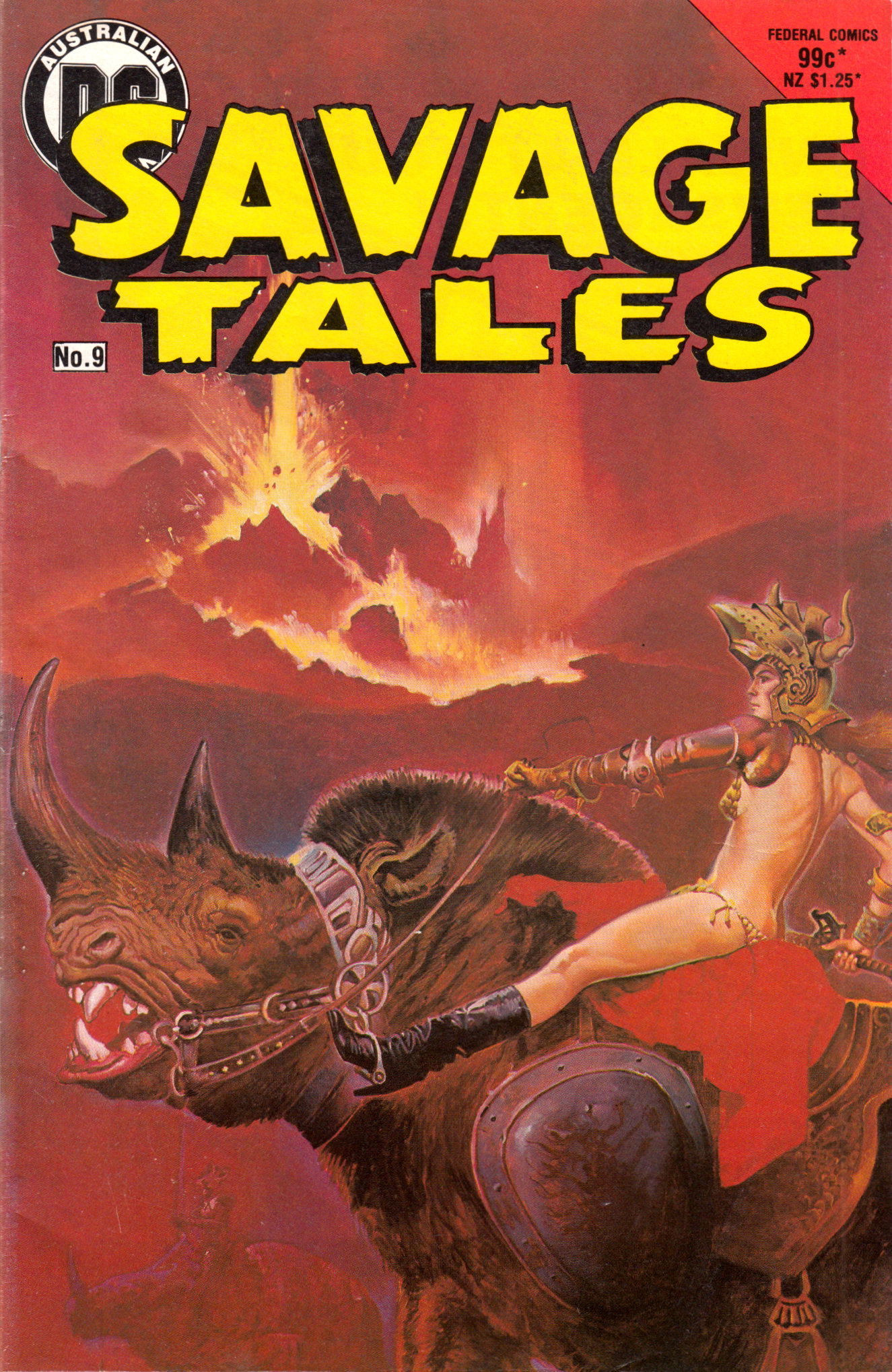 Savage Tales (Federal, 1983 series) #9 ([May 1985?])