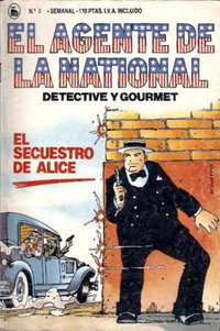 El agente de la national detective y gormet (Bruguera, 1986 series)  #3 (27 March 1986)