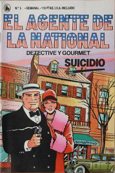 El agente de la national detective y gormet  #5 (10 April 1986)