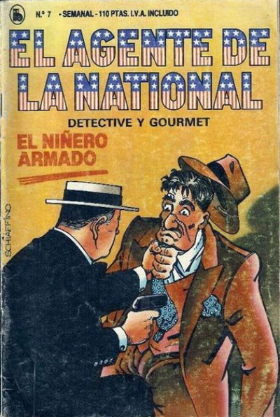 El agente de la national detective y gormet  #7 (24 April 1986)