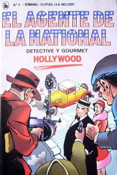El agente de la national detective y gormet  #9 (8 May 1986)