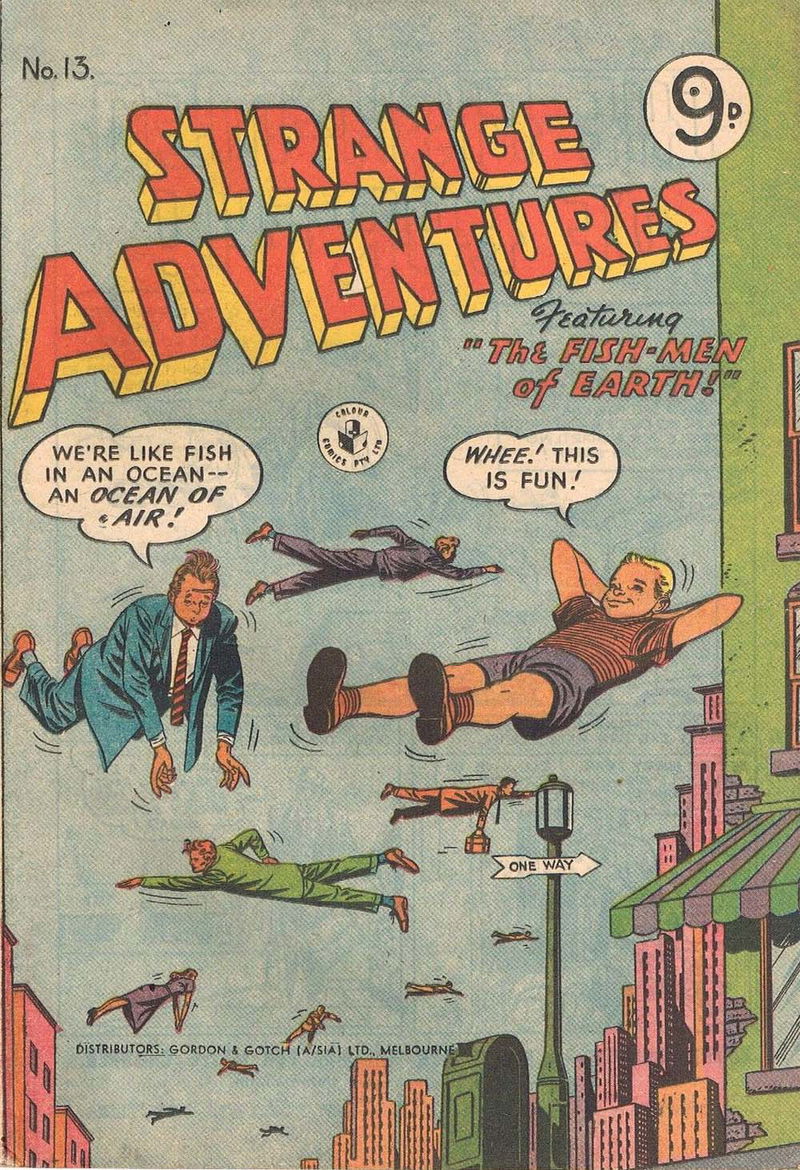 Strange Adventures (Colour Comics, 1954 series) #13 ([September 1955])