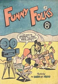 Funny Folks (Colour Comics, 1954 series)  #7 ([March 1955?]) — Untitled