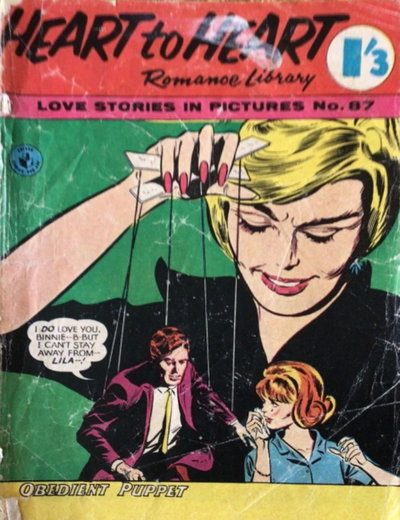 Heart to Heart Romance Library  #87 ([August 1965?])