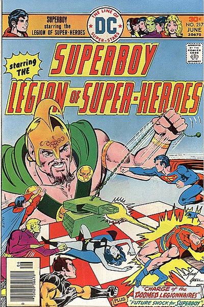 Superboy (DC, 1949 series) #217 June 1976