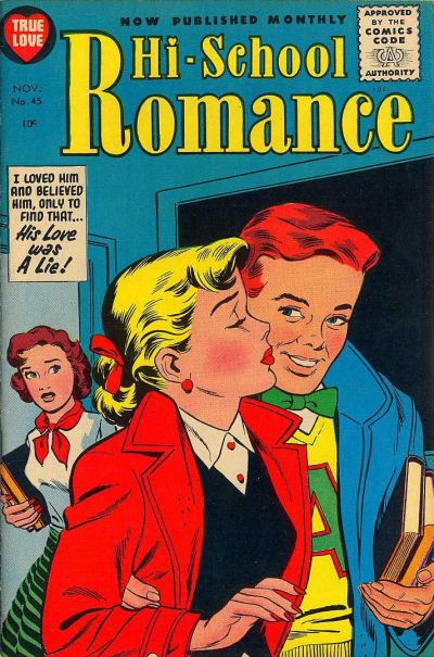 Hi-School Romance  #45 (November 1955)