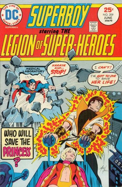 Superboy (DC, 1949 series) #209 (June 1975)