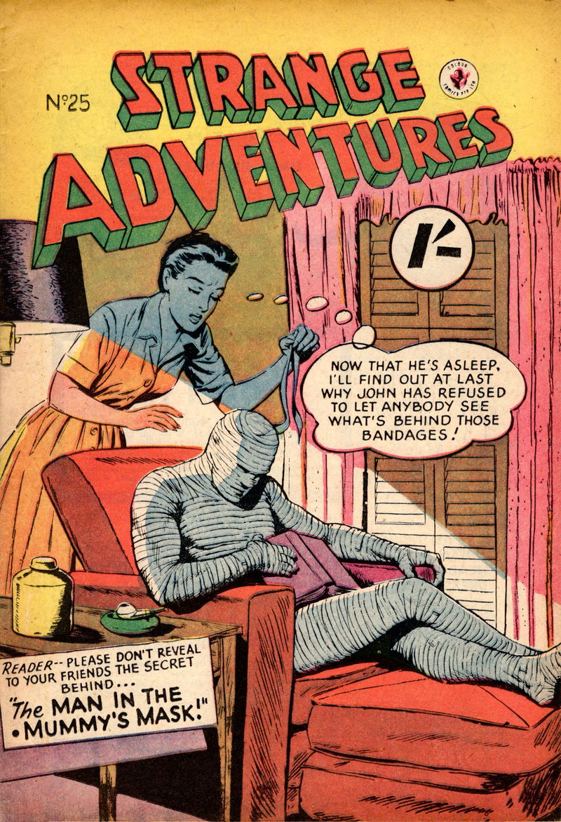 Strange Adventures (Colour Comics, 1954 series) #25 ([September 1956?])