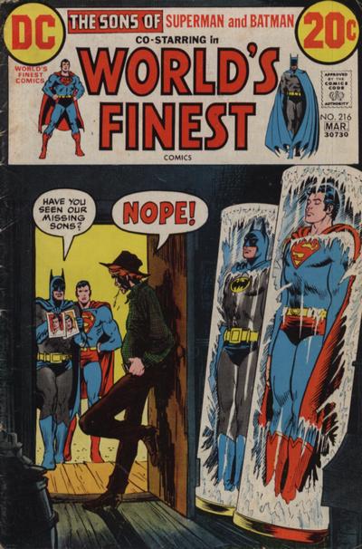 World's Finest Comics (DC, 1941 series) #216 (February-March 1973)