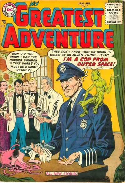 My Greatest Adventure (DC, 1955 series) #7 (January-February 1956)