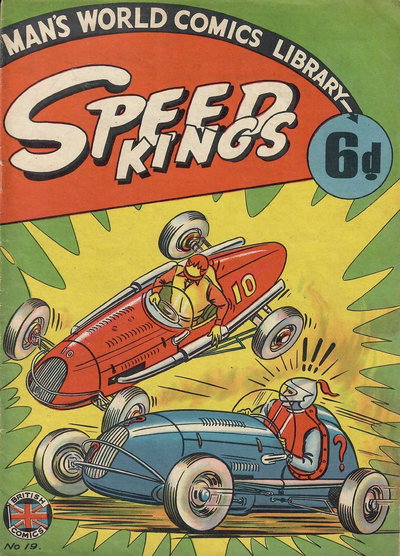 Speed Kings Comic  #19 ([May 1954?])