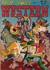 Prize Comics Western (Prize, 1948 series)  v10#5 (90) (November-December 1951)