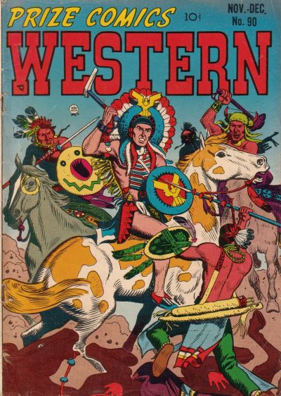 Prize Comics Western  v10#5 (90) (November-December 1951)