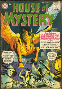House of Mystery (DC, 1951 series)  #59 (February 1957) — Untitled