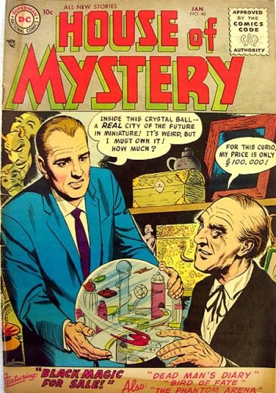 House of Mystery (DC, 1951 series) #46 (January 1956)