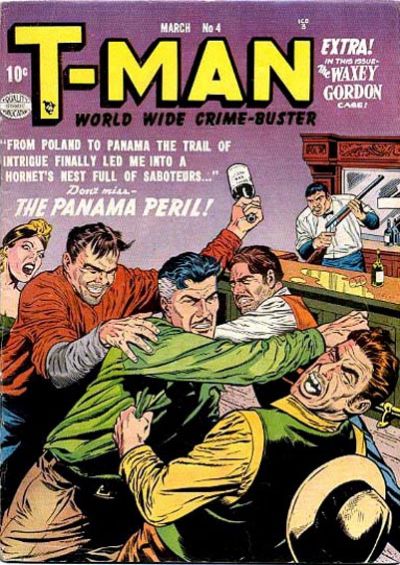 T-Man  #4 (March 1952)