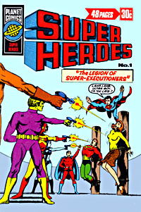 Super Heroes (KG Murray, 1976 series) #1 ([August 1976?])