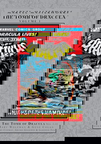 Marvel Masterworks: Tomb of Dracula (Marvel, 2021 series)  #1 (2021) — Night of the Vampire!