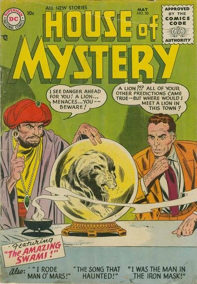 House of Mystery (DC, 1951 series) #50 (May 1956)