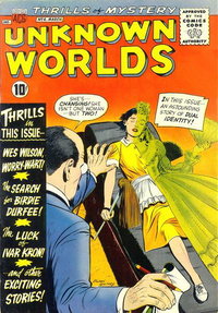 Unknown Worlds  #6 (March 1961)