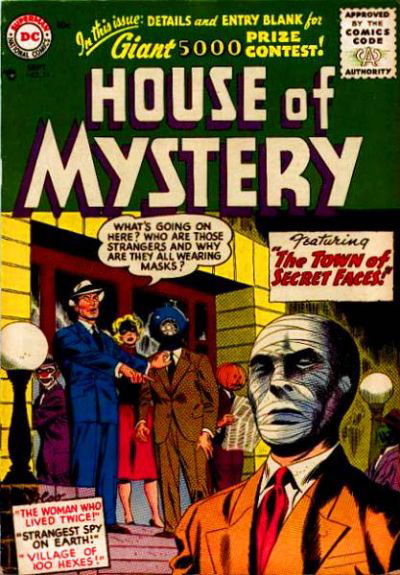 House of Mystery (DC, 1951 series) #54 September 1956