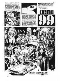 Delta 99 (IMDE, 1968 series) #4 — Los Zombies