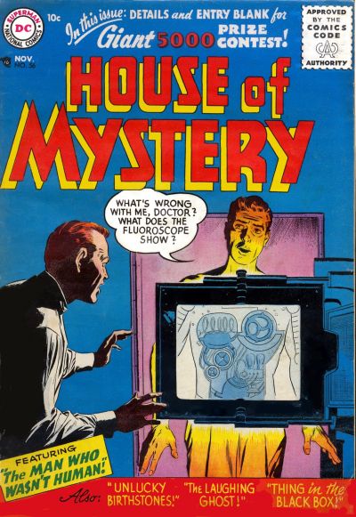 House of Mystery (DC, 1951 series) #56 (November 1956)