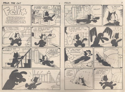 Felix (Elmsdale Publications, 1945 series)  #58 ([December 1950?]) — Shadow Shudders