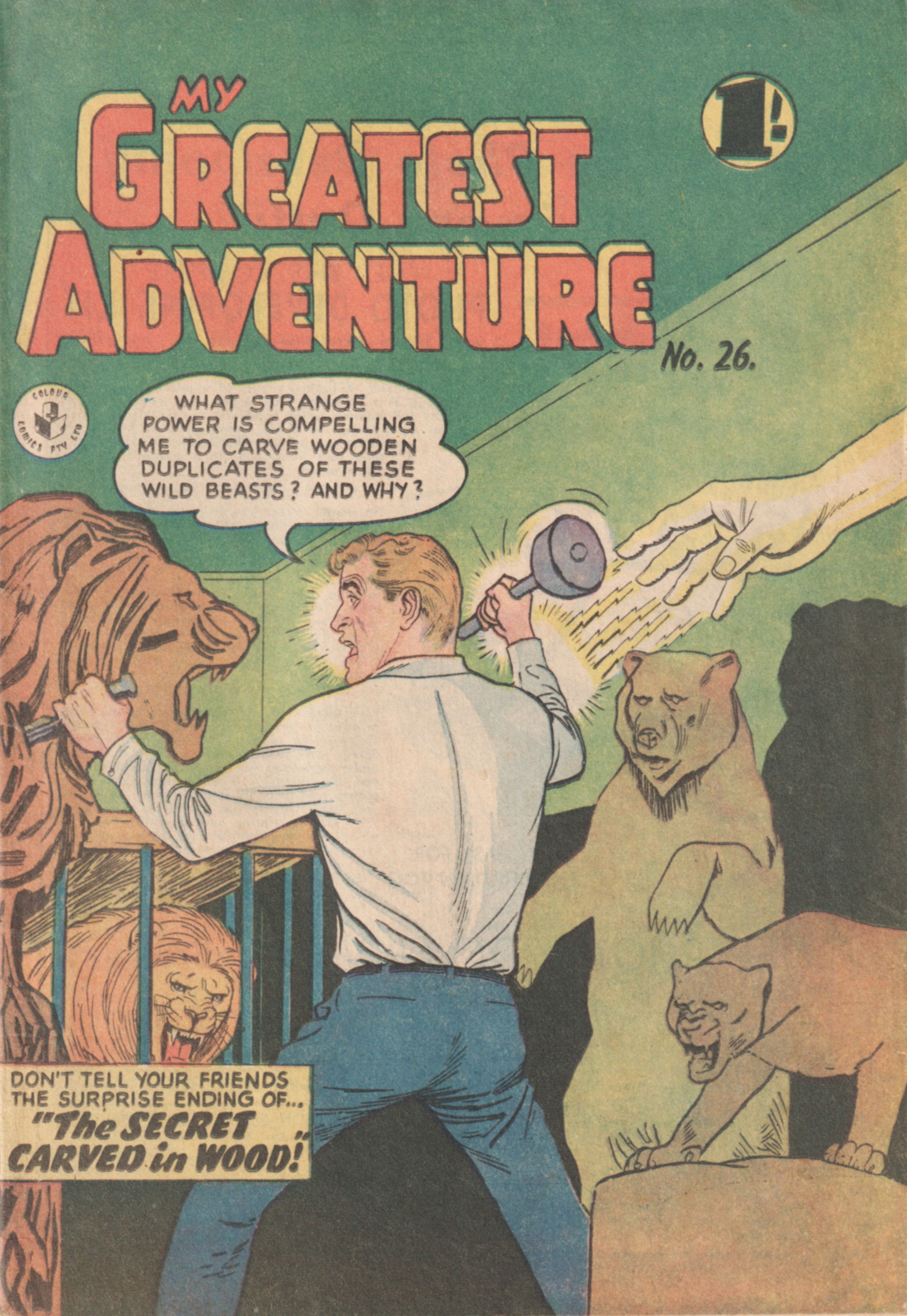 My Greatest Adventure (Colour Comics, 1955 series) #26 ([May 1957?])