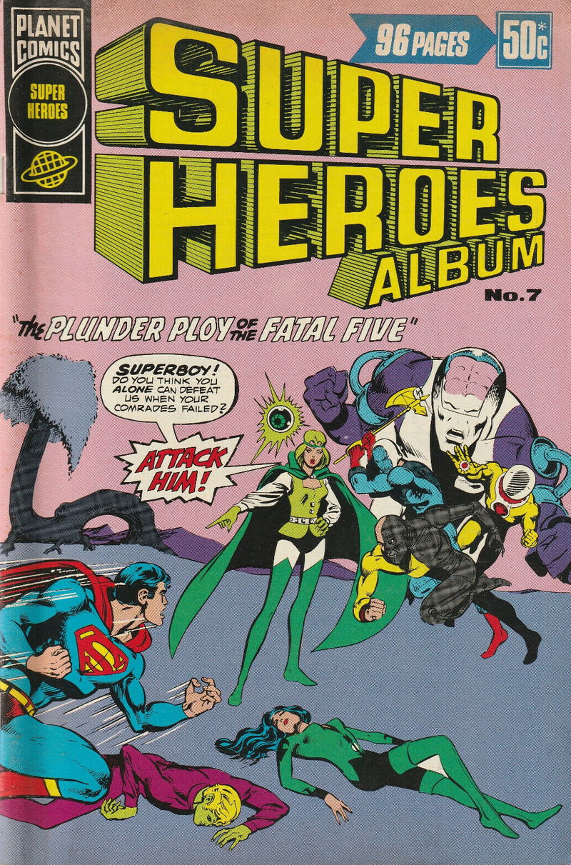 Super Heroes Album (KG Murray, 1976 series) #7 (August 1977)
