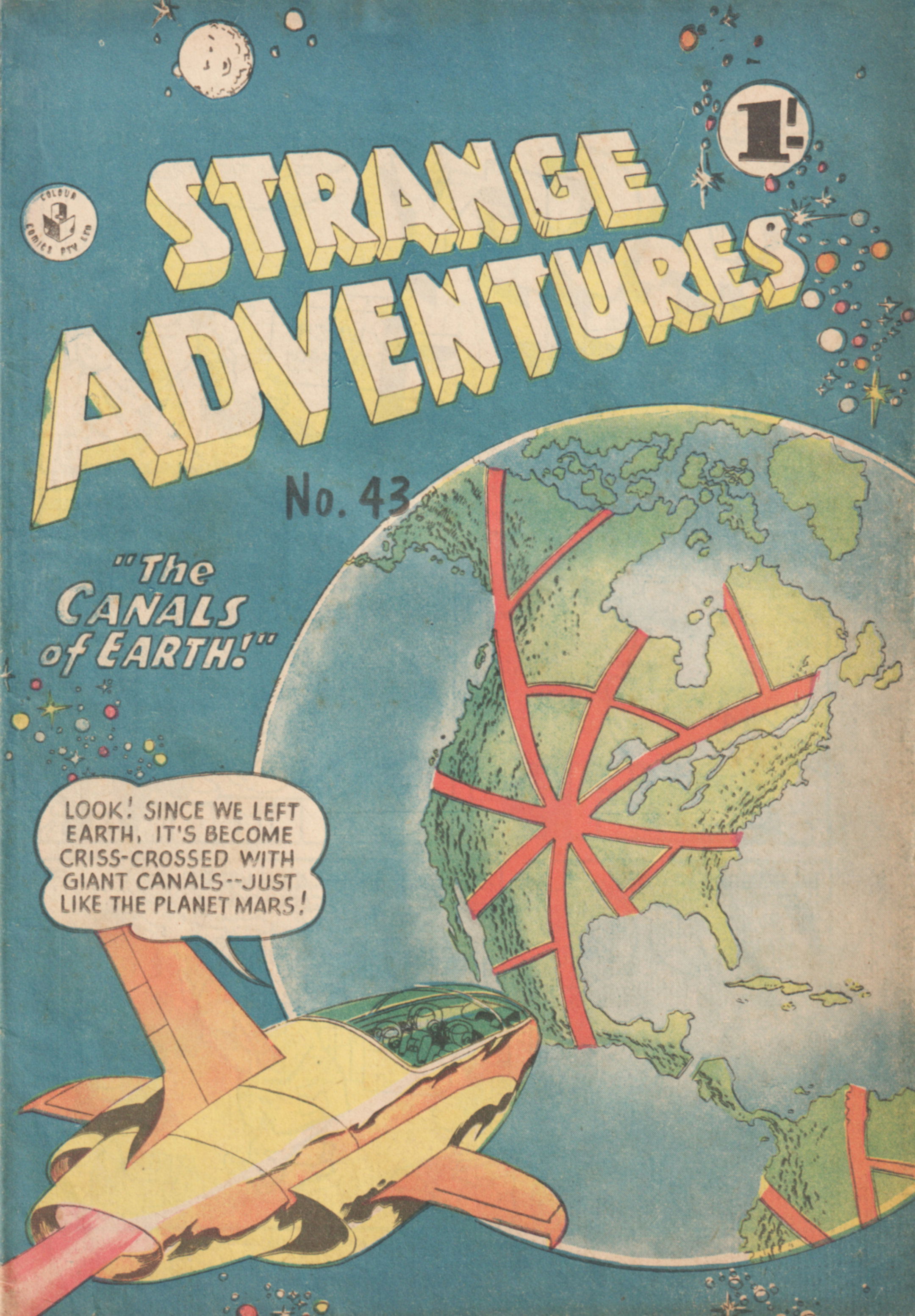 Strange Adventures (Colour Comics, 1954 series) #43 ([April 1958?])