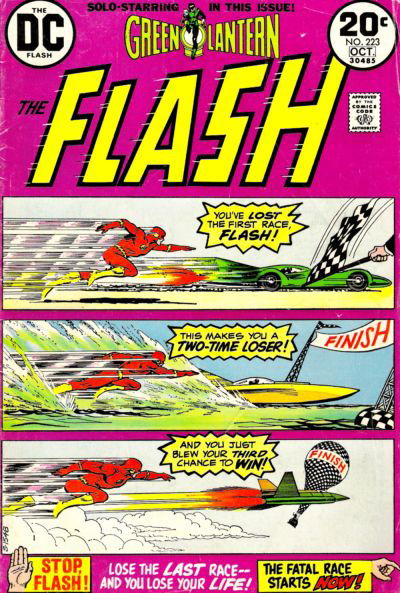 The Flash (DC, 1959 series) #223 September-October 1973