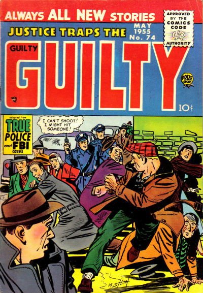 Justice Traps the Guilty  v8#8 (74) (May 1955)