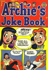 Archie's Joke Book Magazine (Archie, 1953 series)  #3 (Summer 1954)