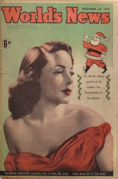 World's News  #2714 (26 December 1953)