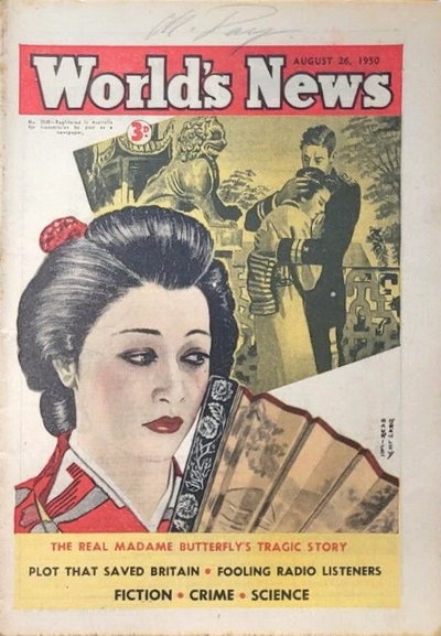 World's News  #2538 (26 August 1950)